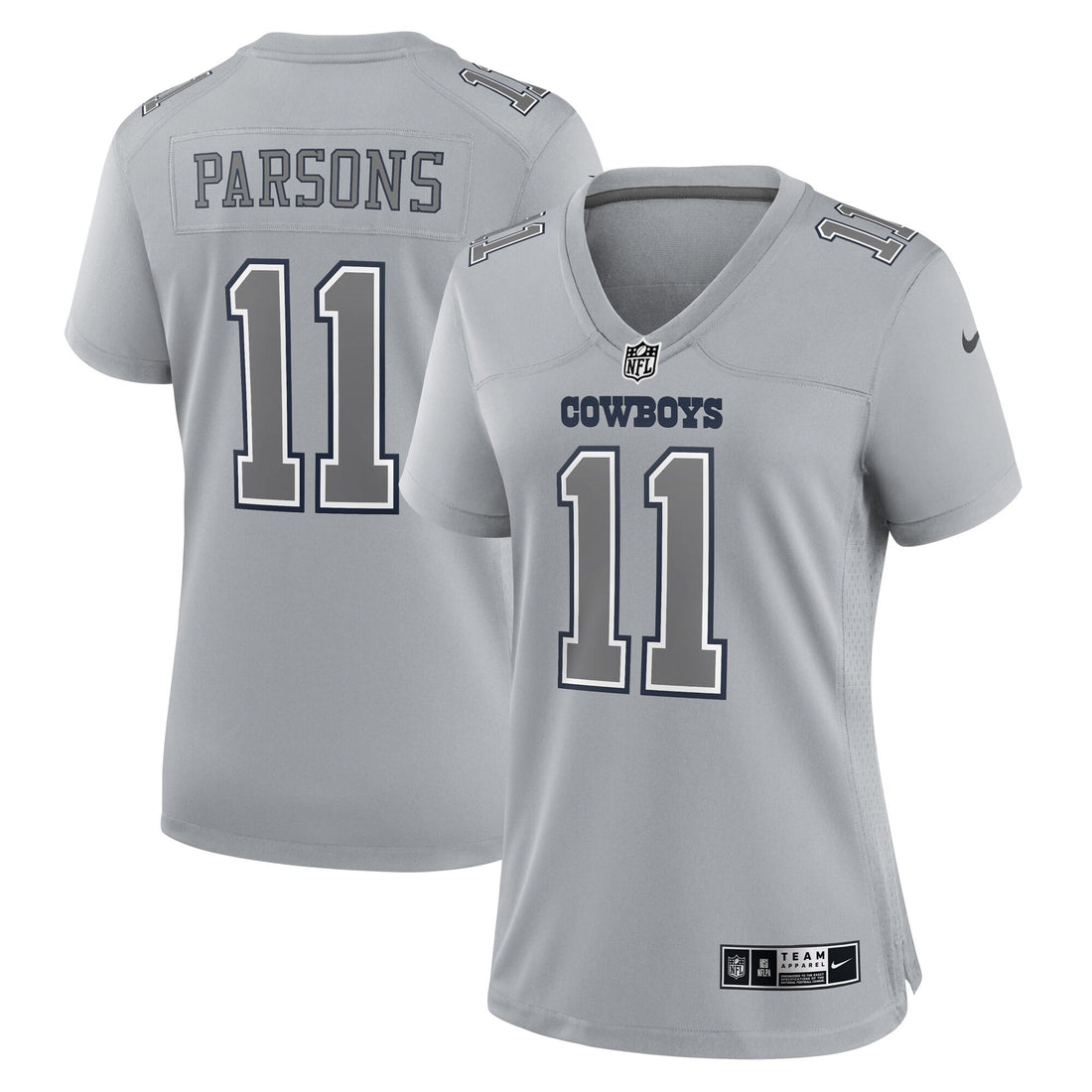 Micah Parsons Atmosphere Dallas Cowboys gray Fashion jersey