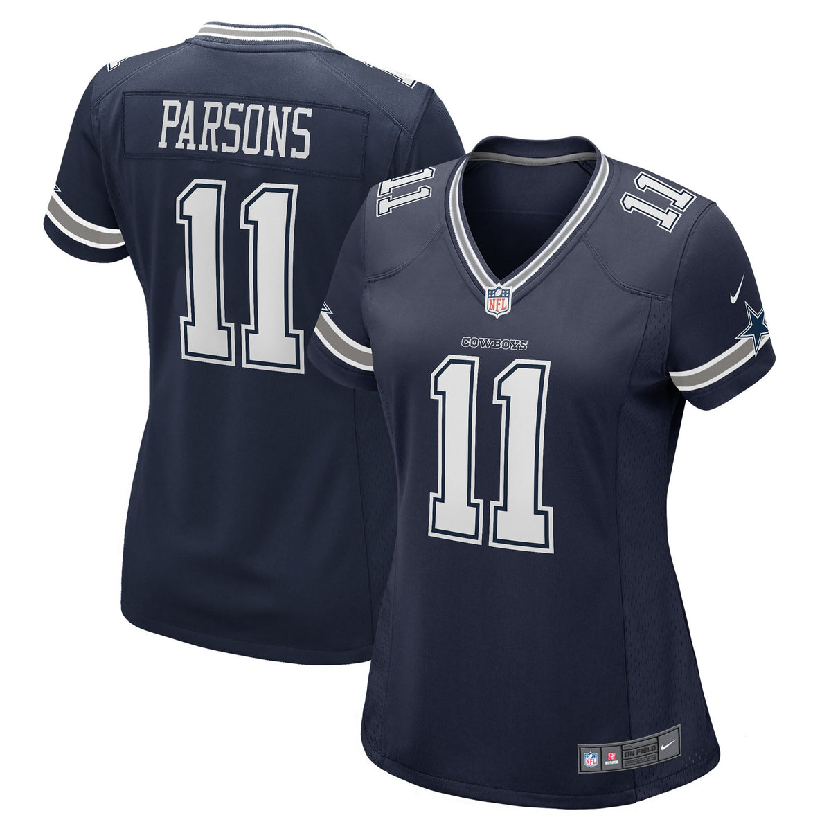 Micah Parsons Dallas Cowboys navy Game jersey