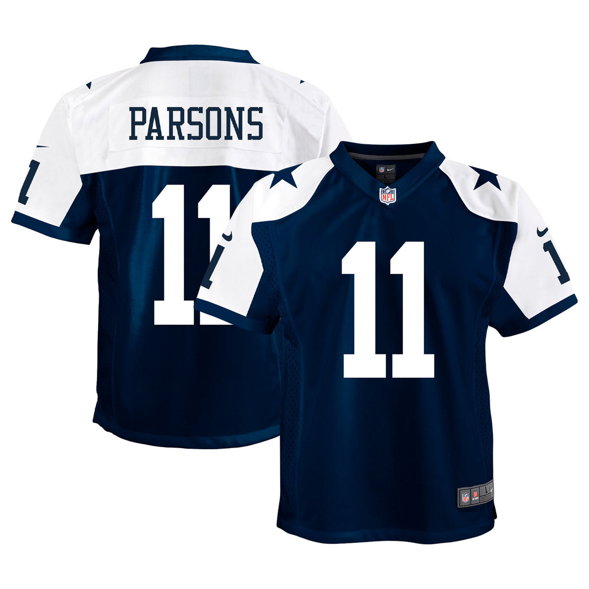 Micah Parsons Dallas Cowboys navy Alternate jersey