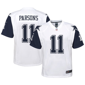 Micah Parsons Dallas Cowboys white Alternate jersey