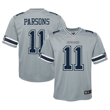 Micah Parsons Dallas Cowboys gray jersey