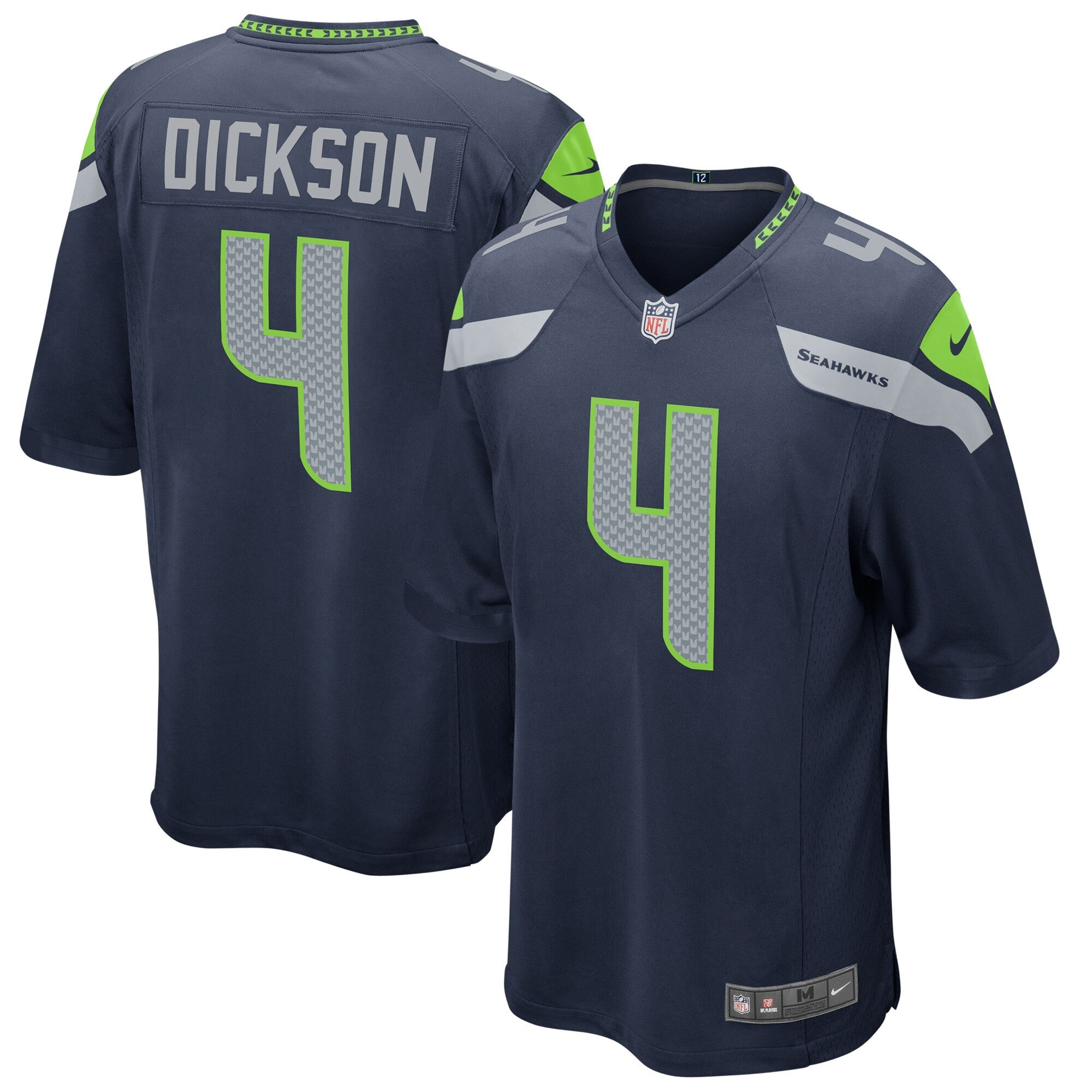 Michael Dickson College Seattle Seahawks navy jersey