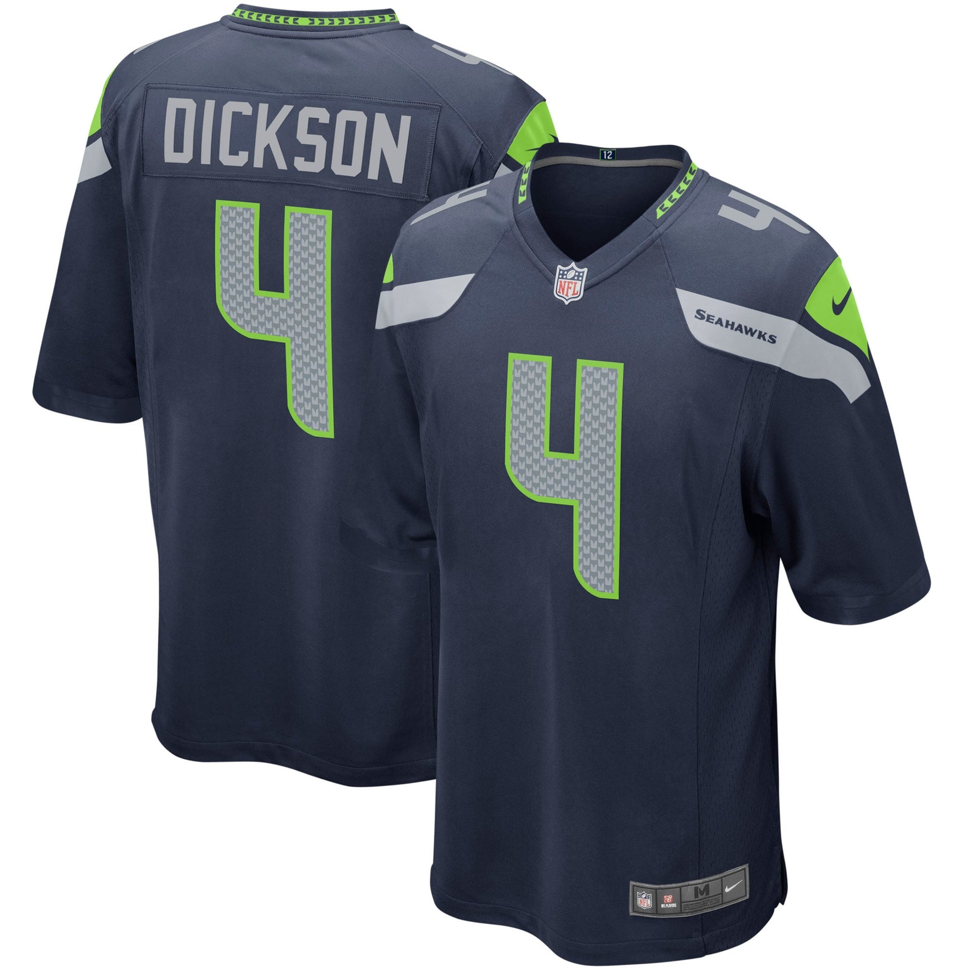 Michael Dickson College Seattle Seahawks navy jersey