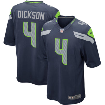 Michael Dickson College Seattle Seahawks navy jersey