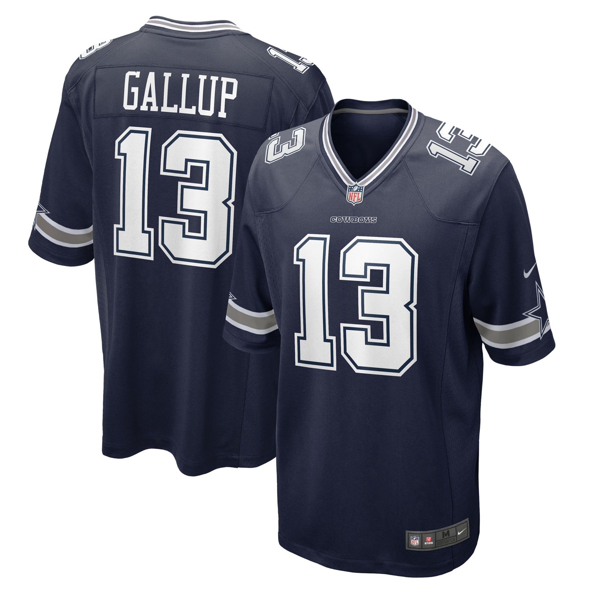 Michael Gallup Dallas Cowboys navy jersey