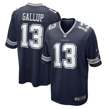 Michael Gallup Dallas Cowboys navy jersey