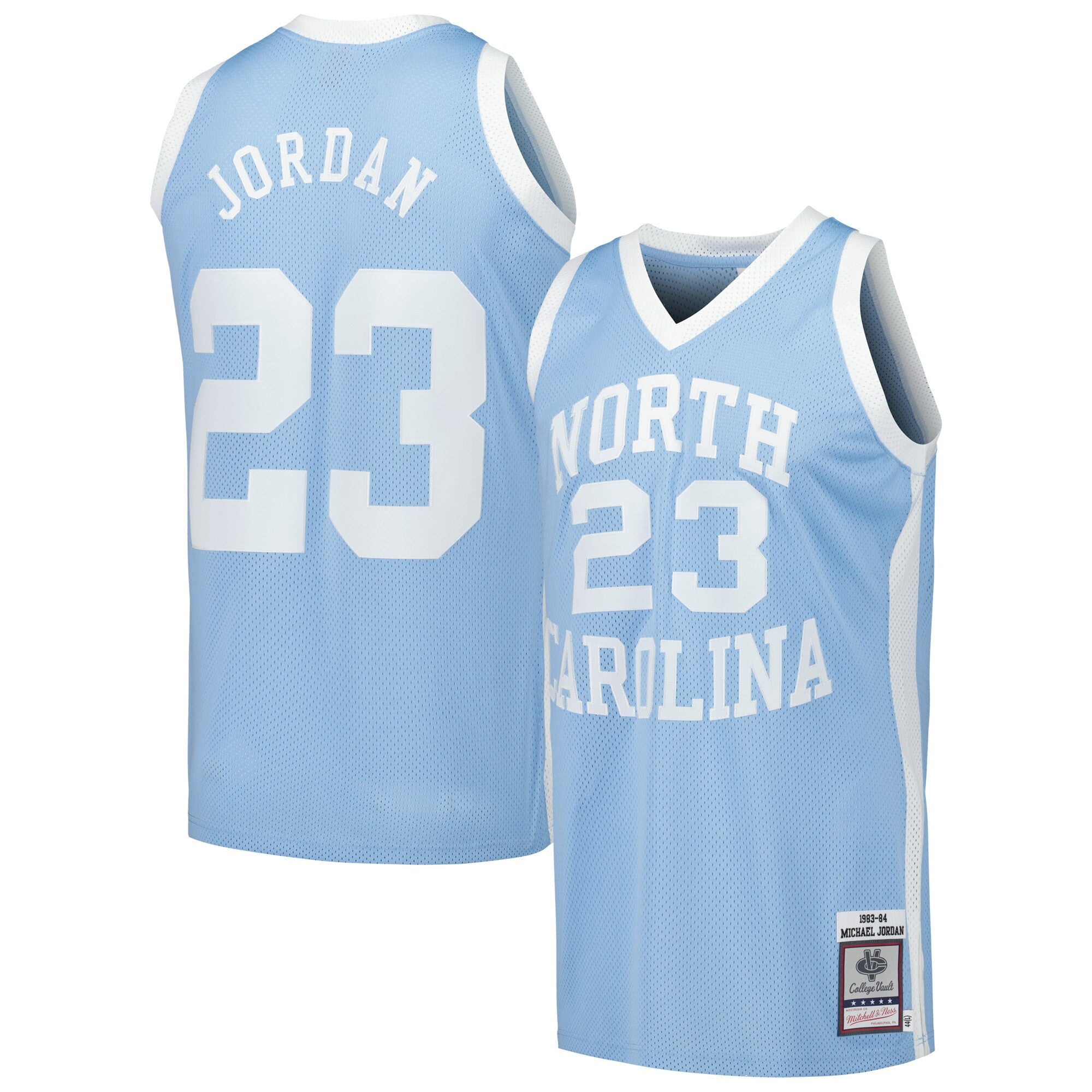 Michael Jordan North Carolina Tar Heels blue Throwback jersey