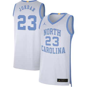 Michael Jordan Jordan Brand North Carolina Tar Heels white Limited jersey