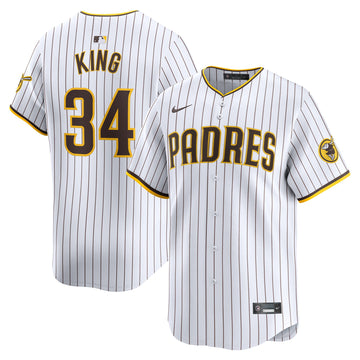 Michael King San Diego Padres white Limited jersey