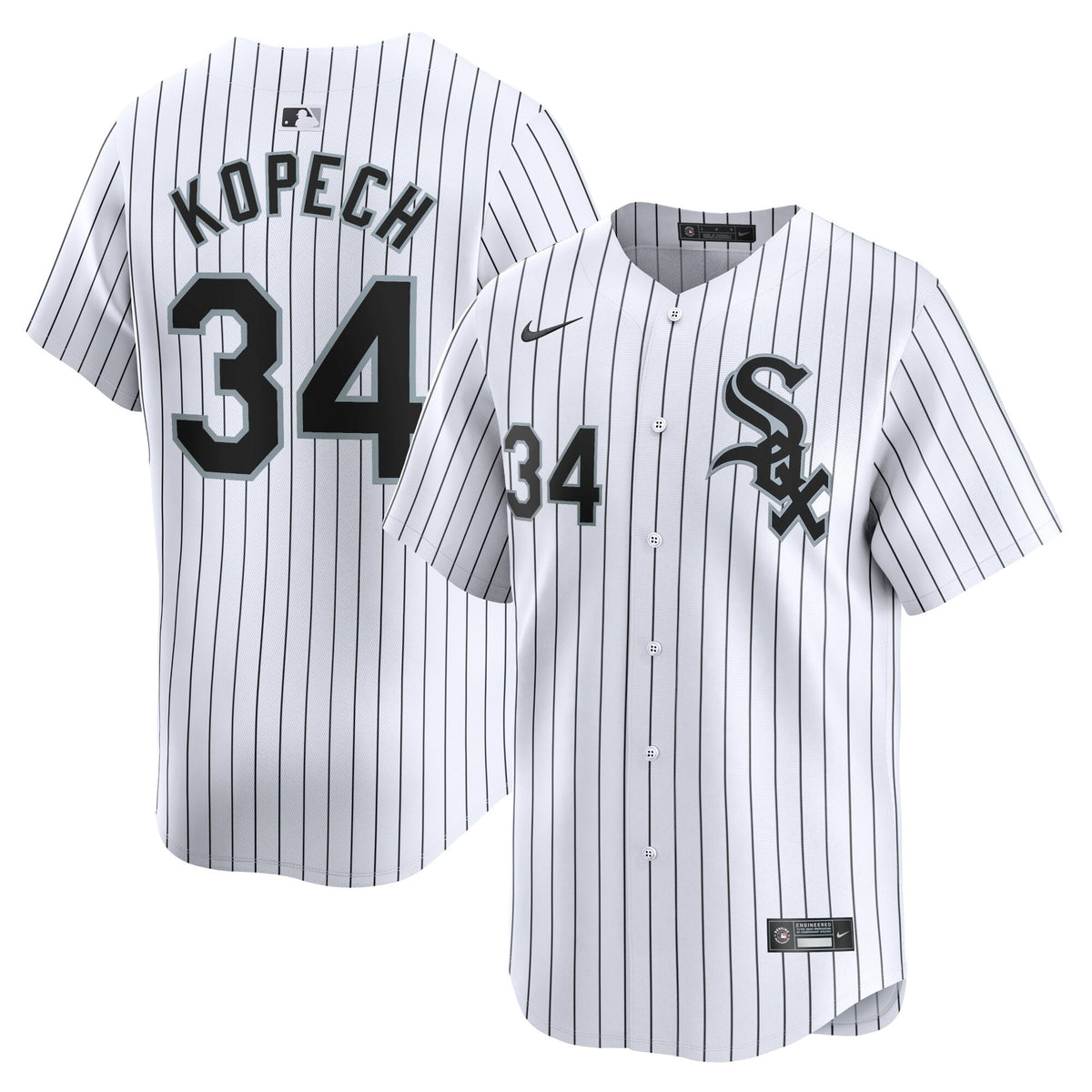Michael Kopech Chicago White Sox white Limited jersey