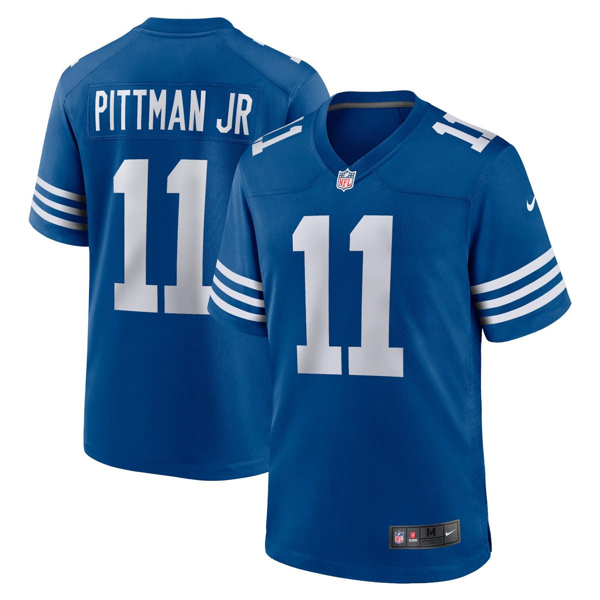 Michael Pittman Jr Indianapolis Colts royal Alternate jersey