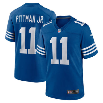 Michael Pittman Jr Indianapolis Colts royal Alternate jersey