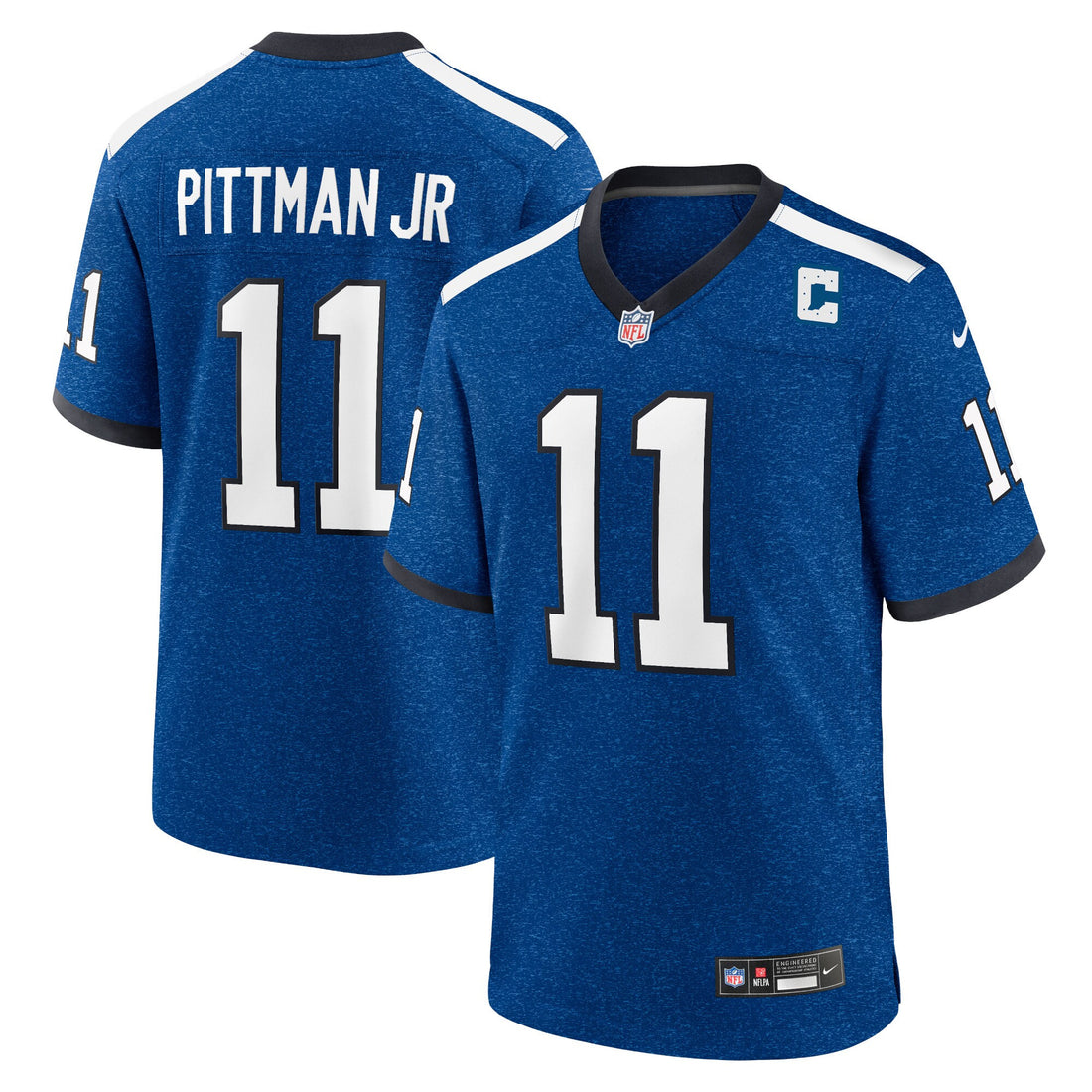 Michael Pittman Jr Indiana Nights Indianapolis Colts royal Alternate jersey