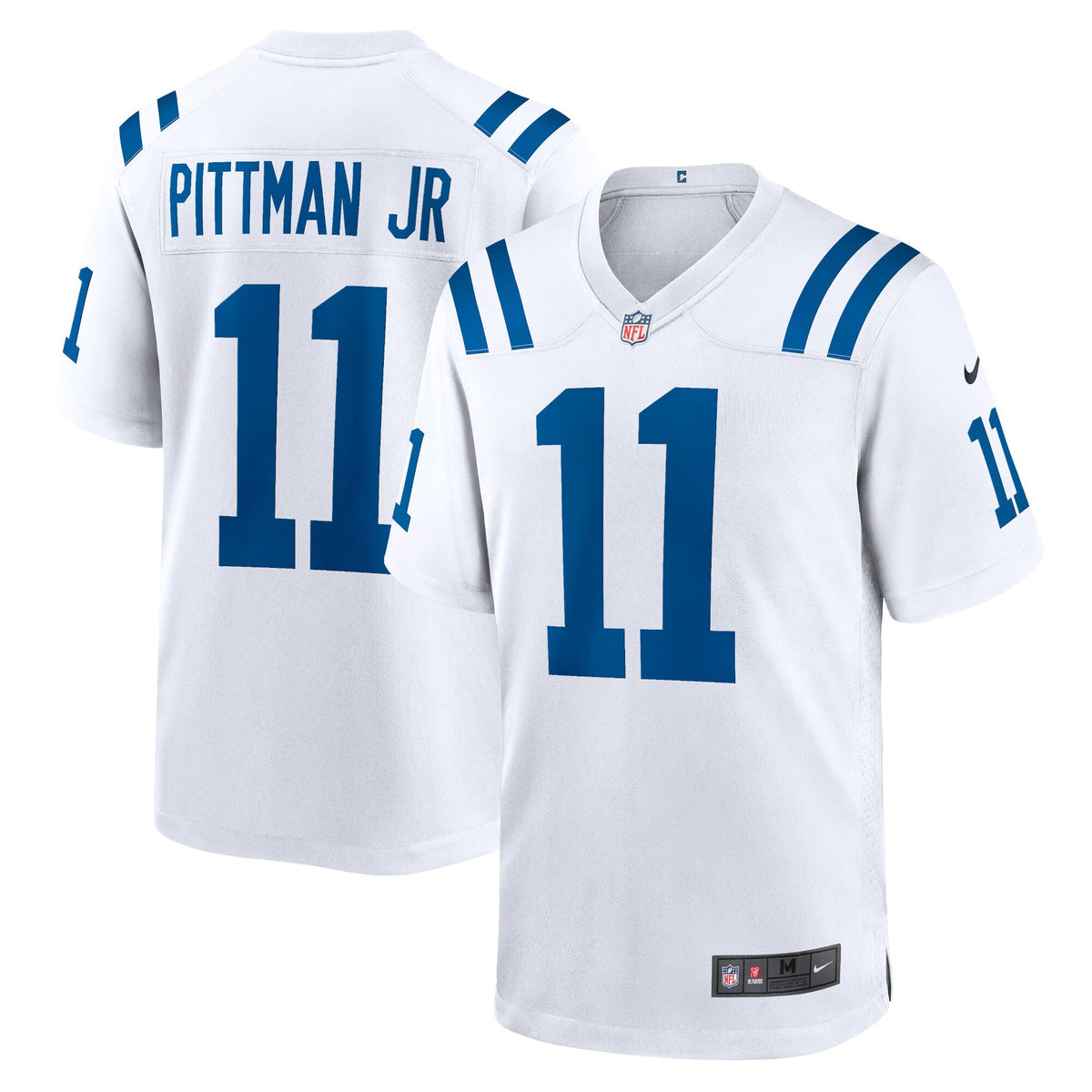 Michael Pittman Jr Indianapolis Colts white jersey