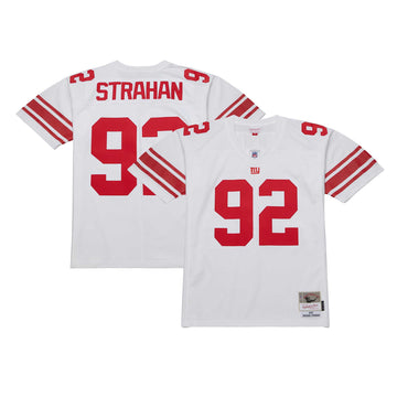 Michael Strahan New York Giants white jersey