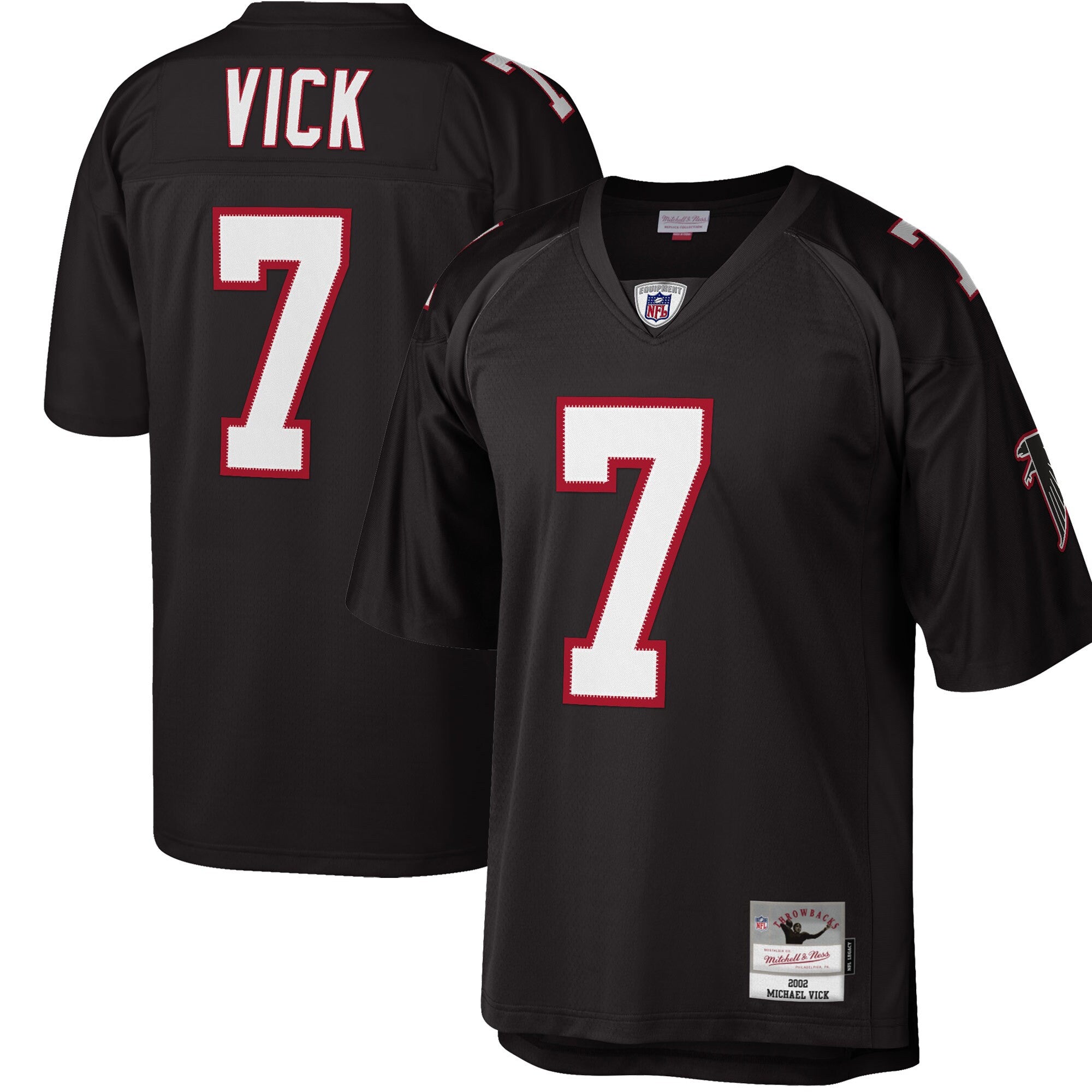 Michael Vick Atlanta Falcons black jersey