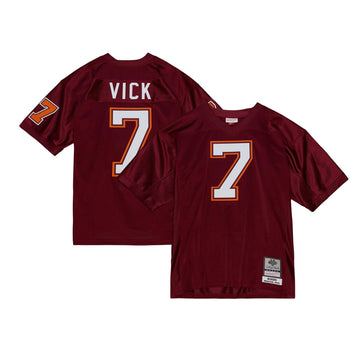 Michael Vick Virginia Tech Hokies maroon jersey