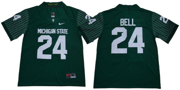 Le'Veon Bell Michigan State Spartans green jersey