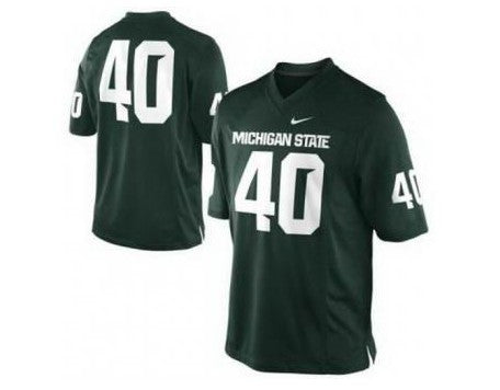 Max Bullough Michigan State Spartans green jersey