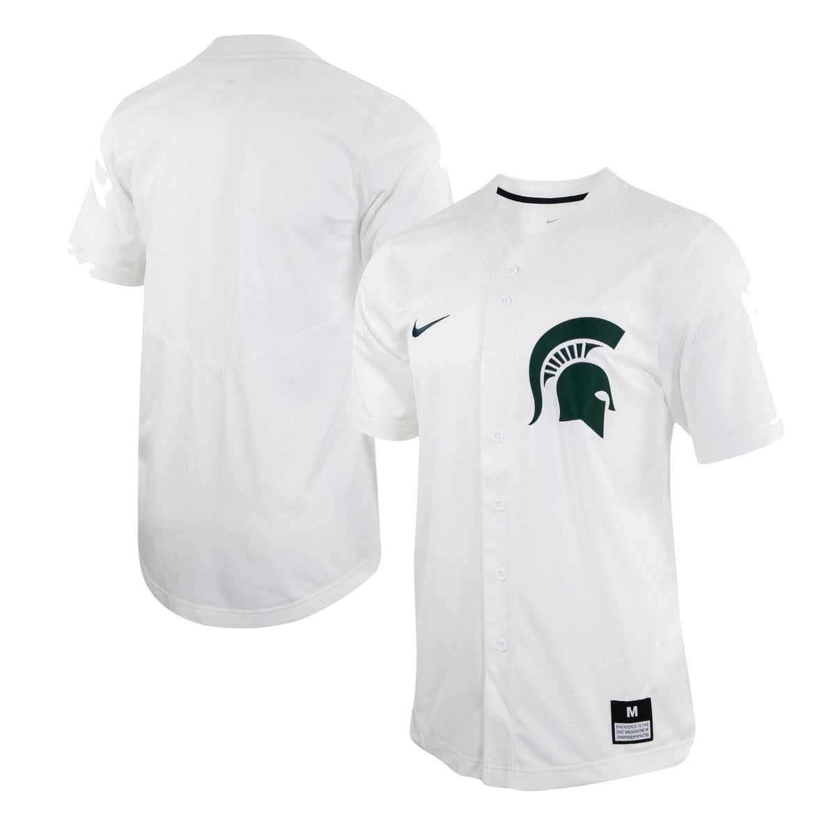 Michigan State Spartans white jersey