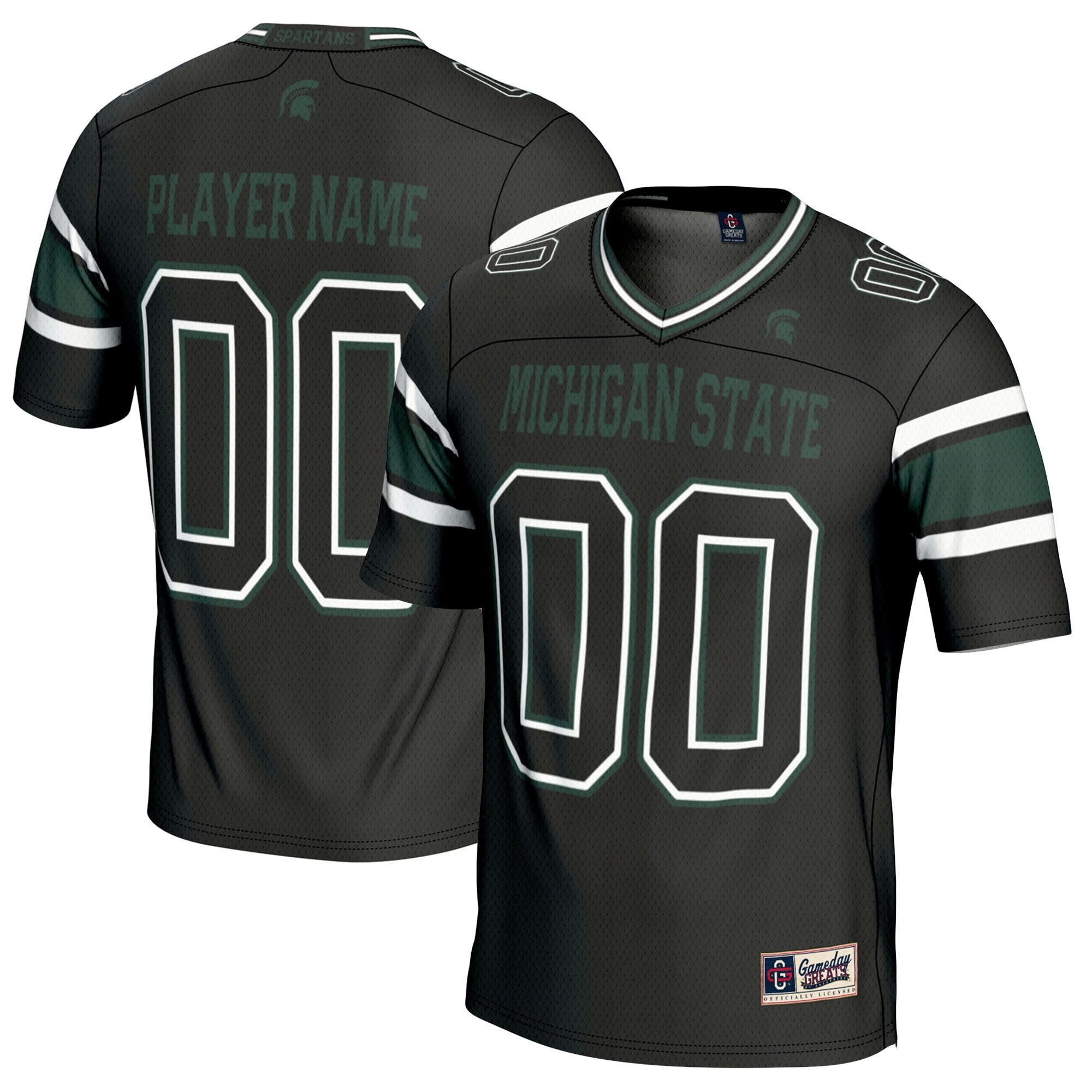 Michigan State Spartans black jersey
