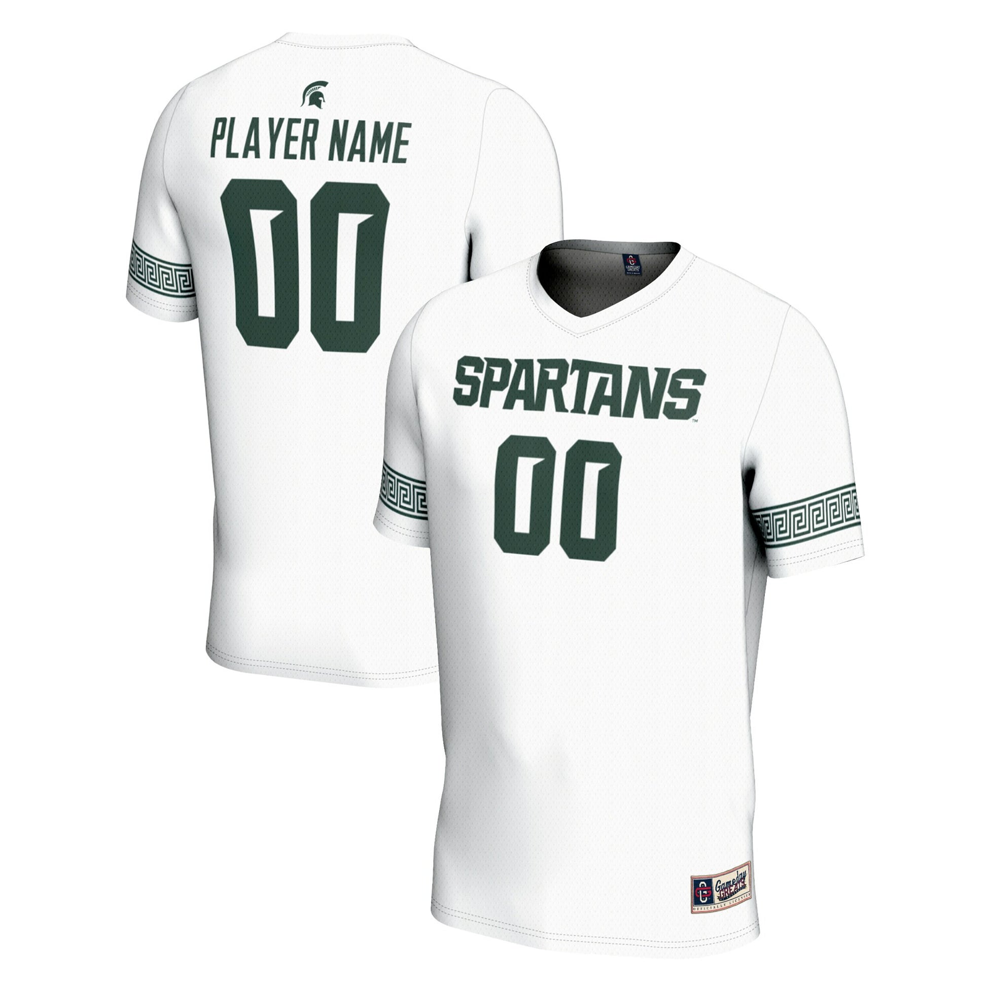 Michigan State Spartans white jersey