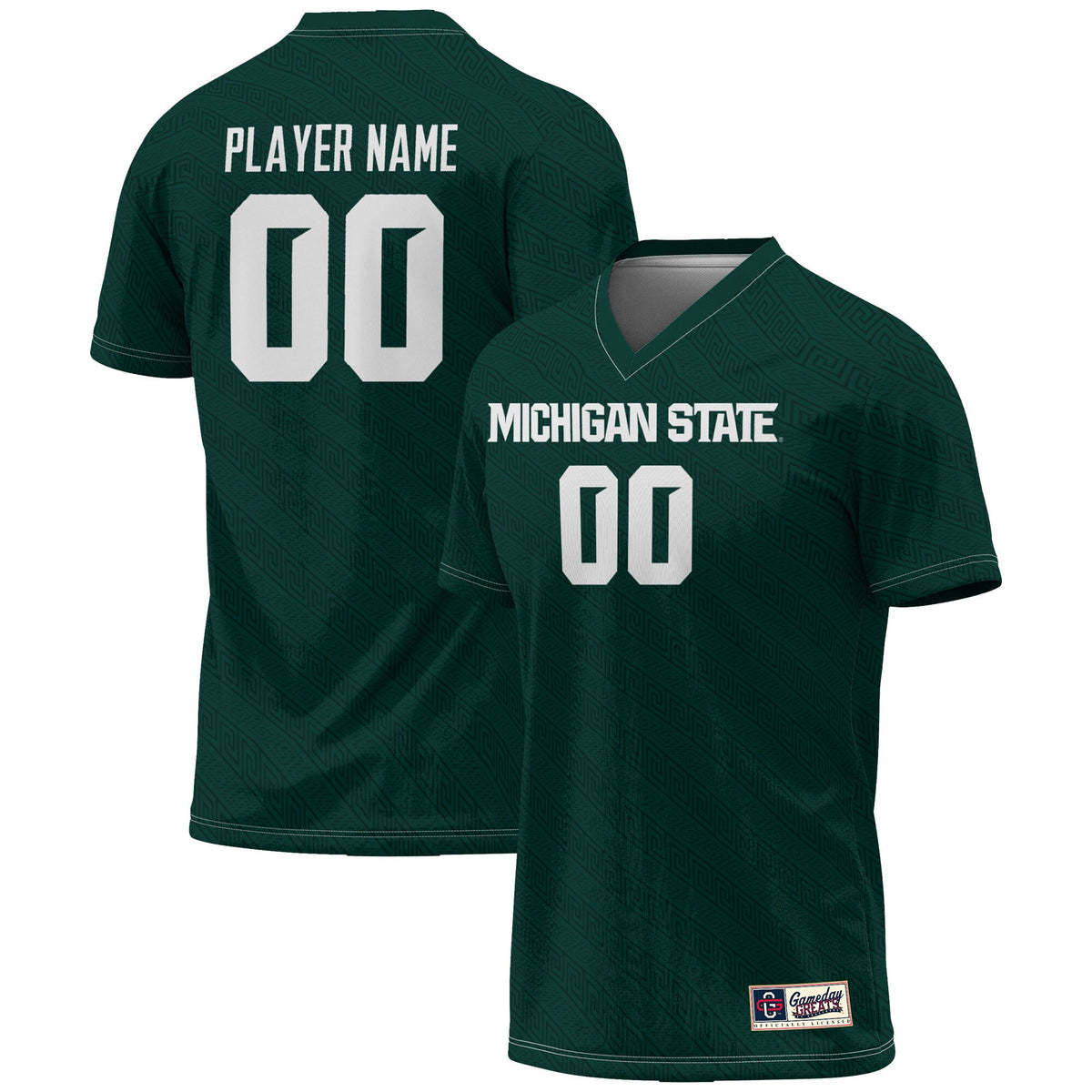 Michigan State Spartans green jersey