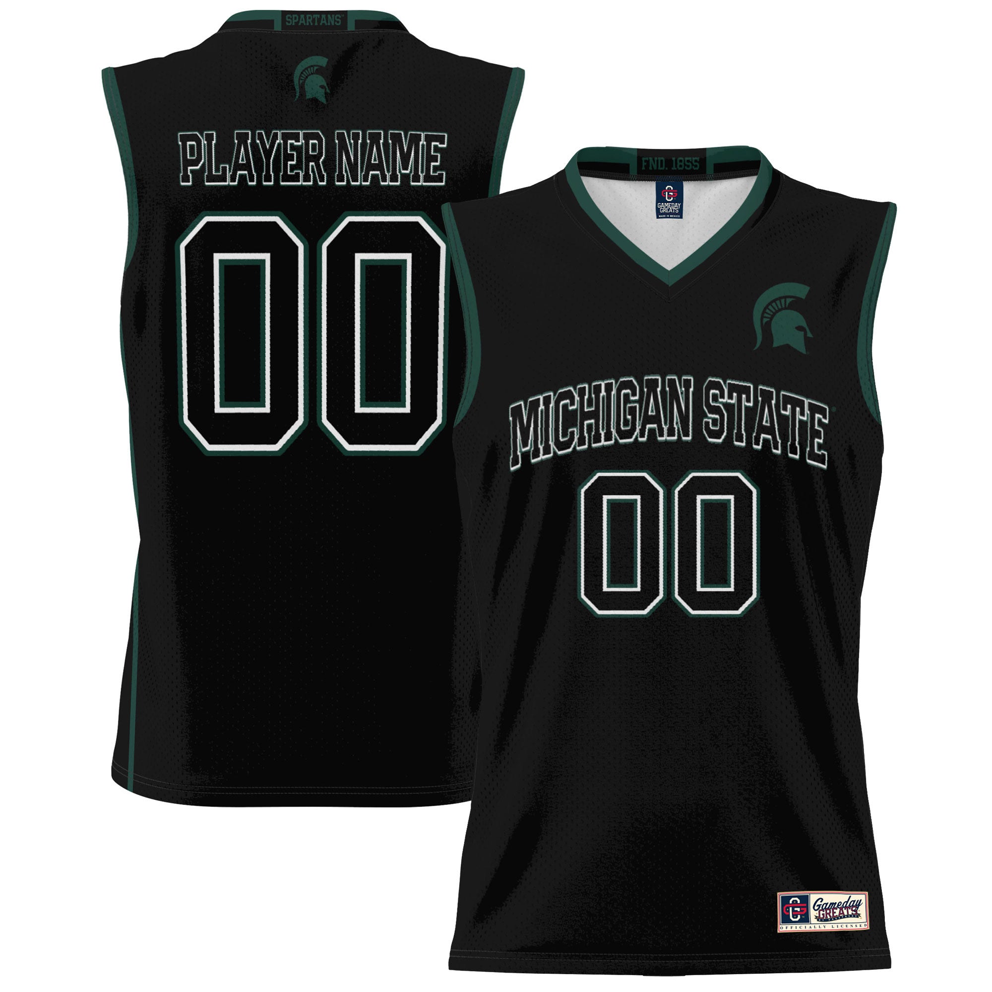 Michigan State Spartans black jersey