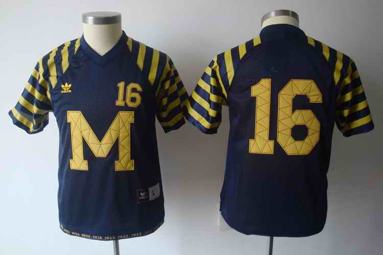 Robinson Michigan Wolverines blue jersey
