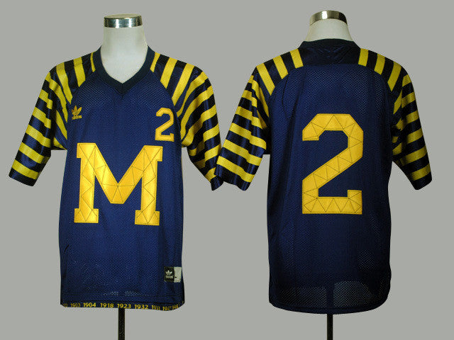 Charles Woodson Michigan Wolverines navy jersey