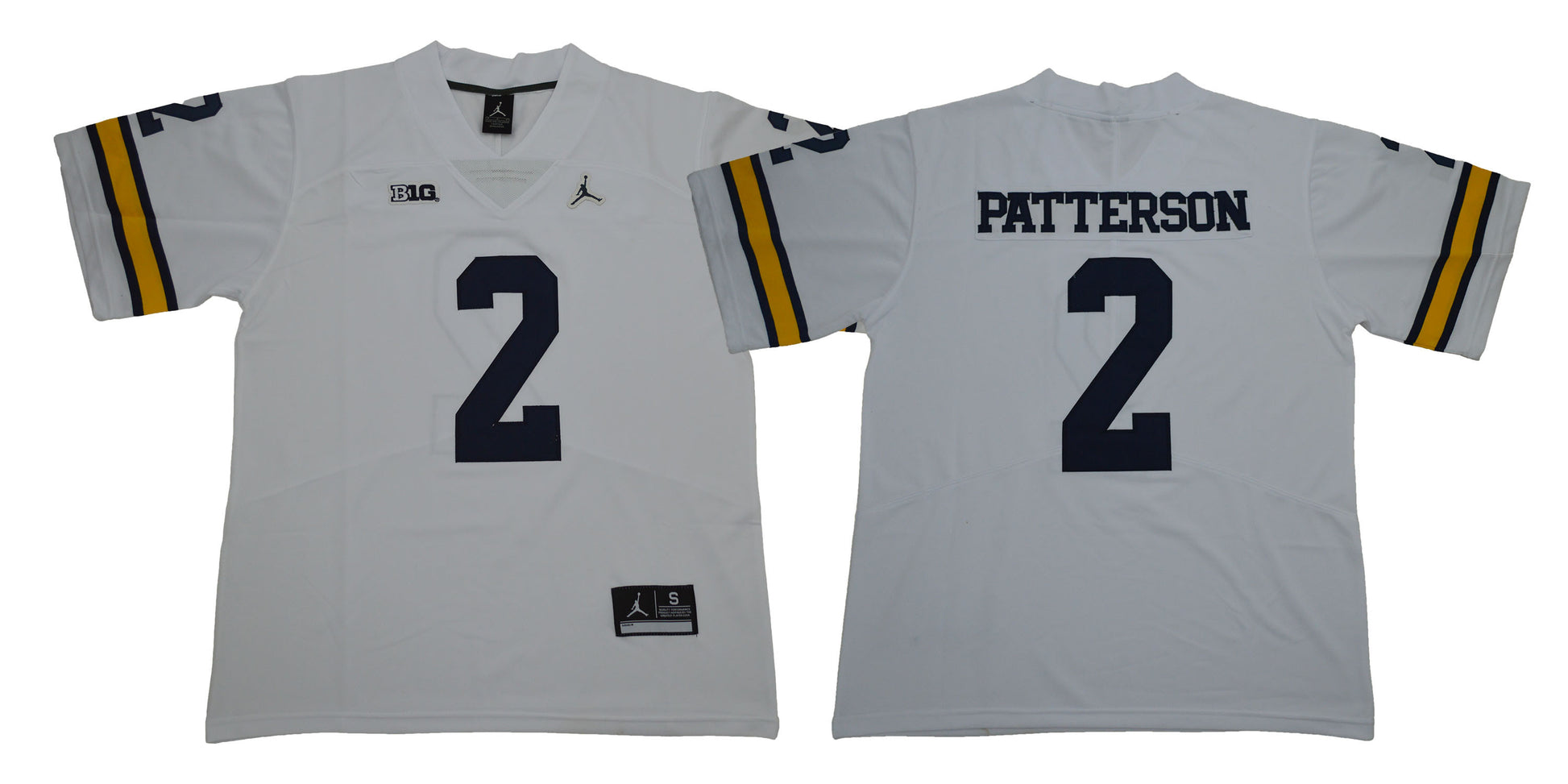 Shea Patterson Michigan Wolverines white jersey