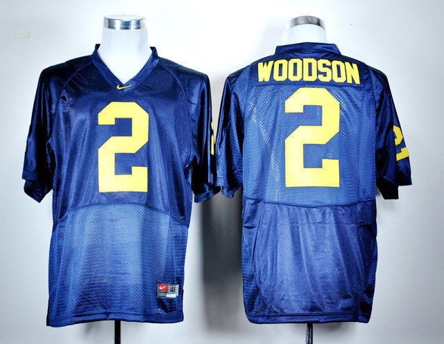 Blake Corum Michigan Wolverines blue jersey