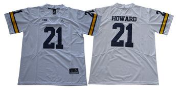 Desmond Howard Michigan Wolverines white jersey