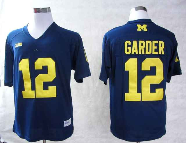 Devin Gardner Michigan Wolverines blue jersey