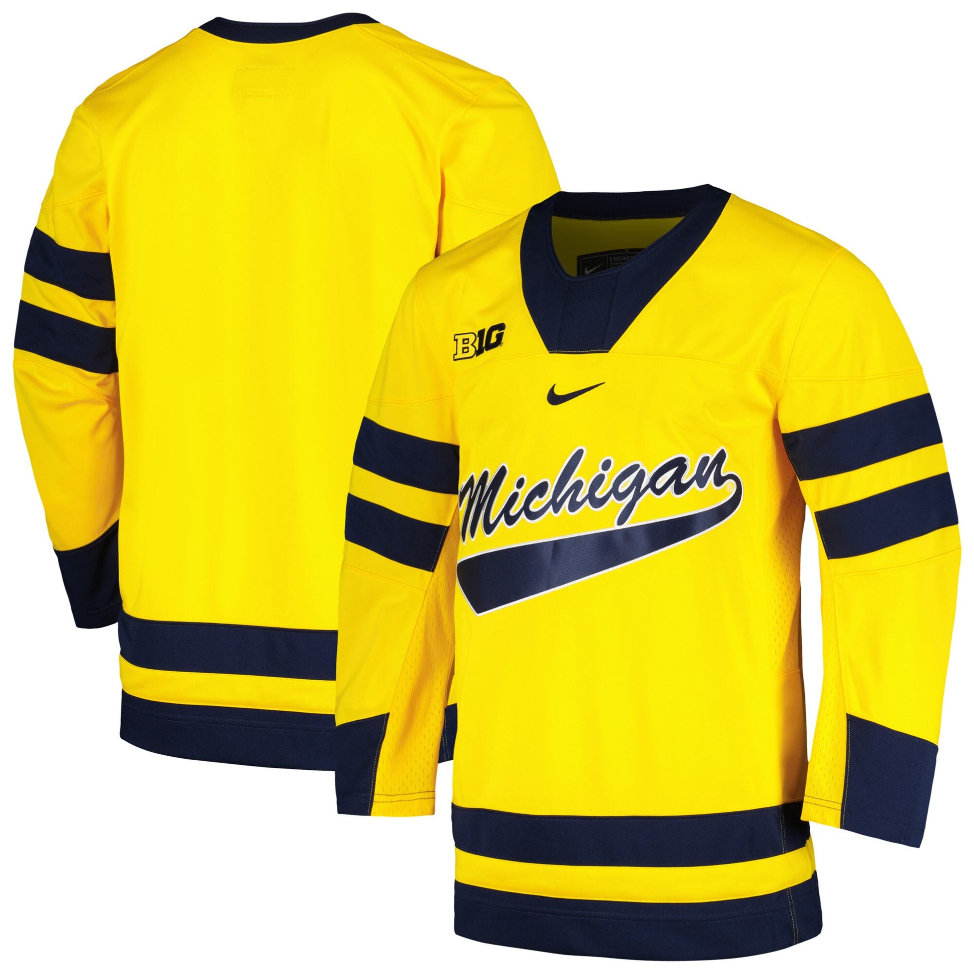 Maize Michigan Wolverines jersey