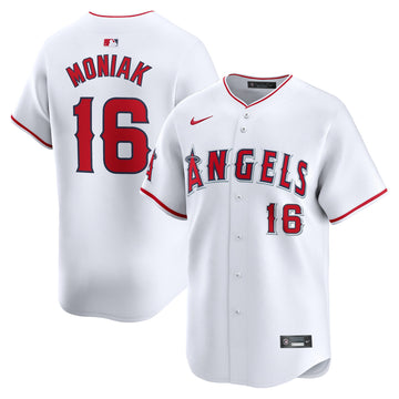 Mickey Moniak Los Angeles Angels white Limited jersey