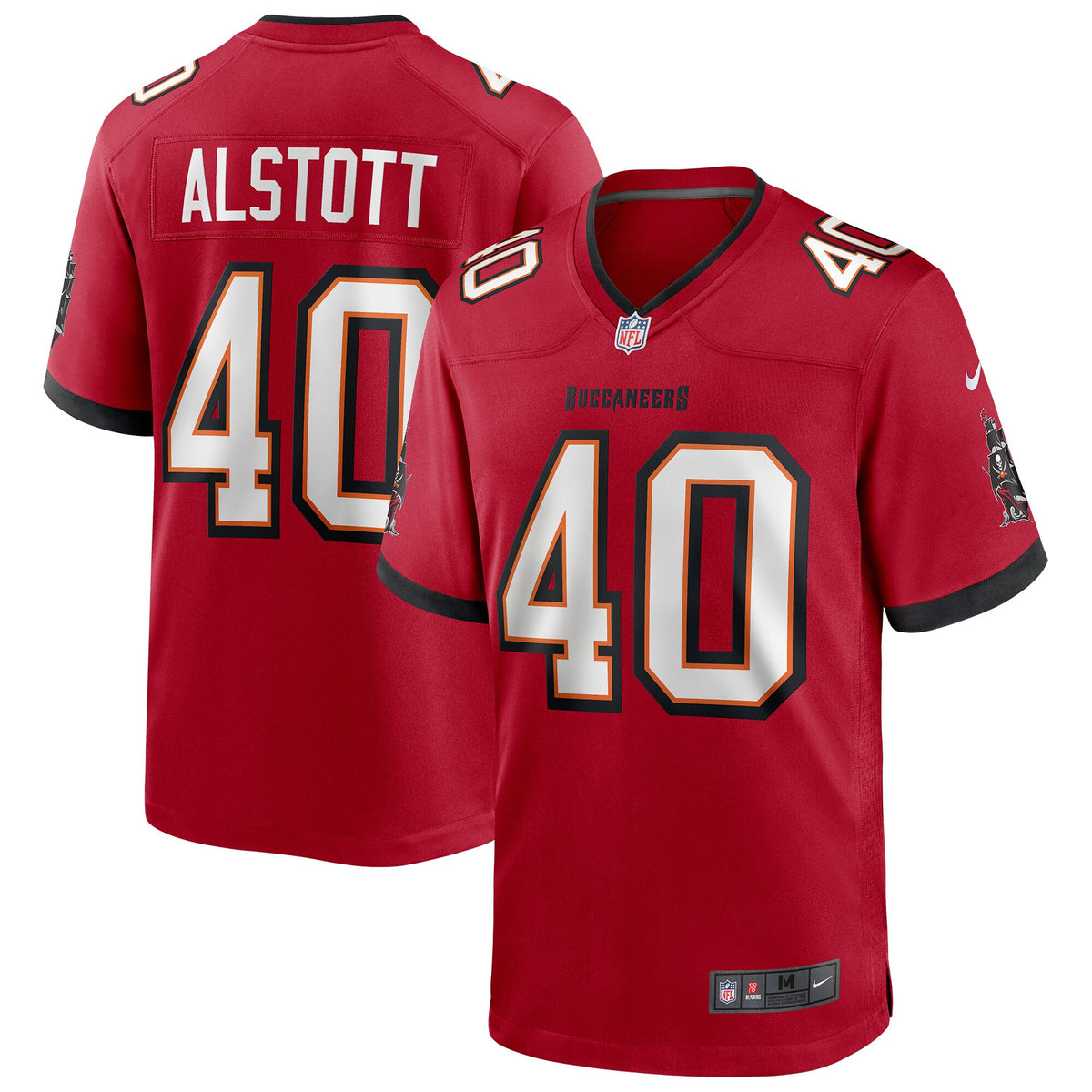Mike Alstott Tampa Bay Buccaneers red jersey