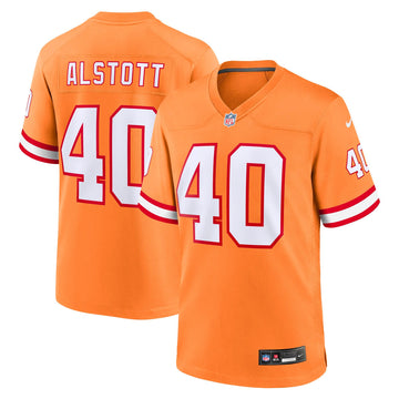 Mike Alstott Tampa Bay Buccaneers orange jersey