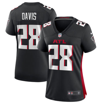 Mike Davis Atlanta Falcons black Game jersey