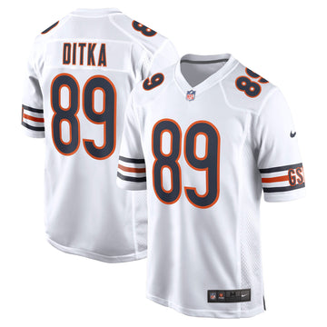 Mike Ditka Chicago Bears white jersey