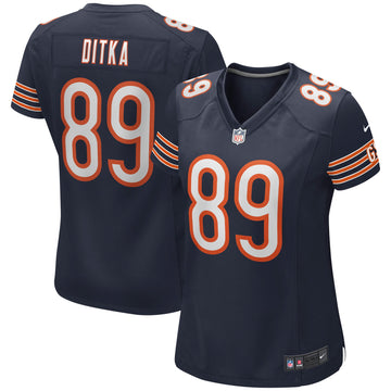 Mike Ditka Chicago Bears navy Game jersey