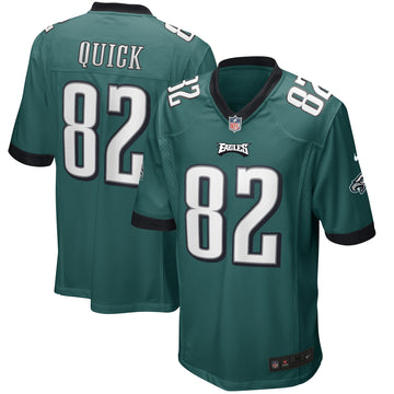 Mike Quick Philadelphia Eagles green Game jersey