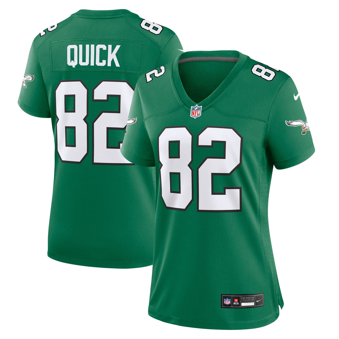 Mike Quick Philadelphia Eagles green Alternate jersey