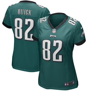 Mike Quick Philadelphia Eagles green Game jersey