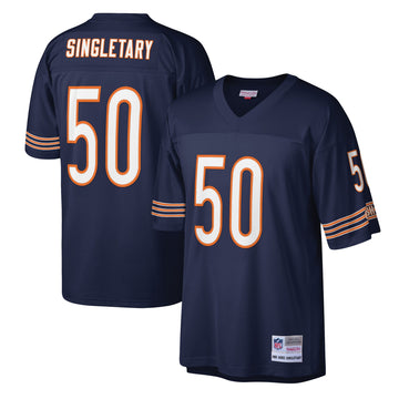 Mike Singletary Chicago Bears navy jersey
