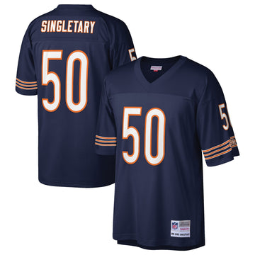 Mike Singletary Chicago Bears navy jersey