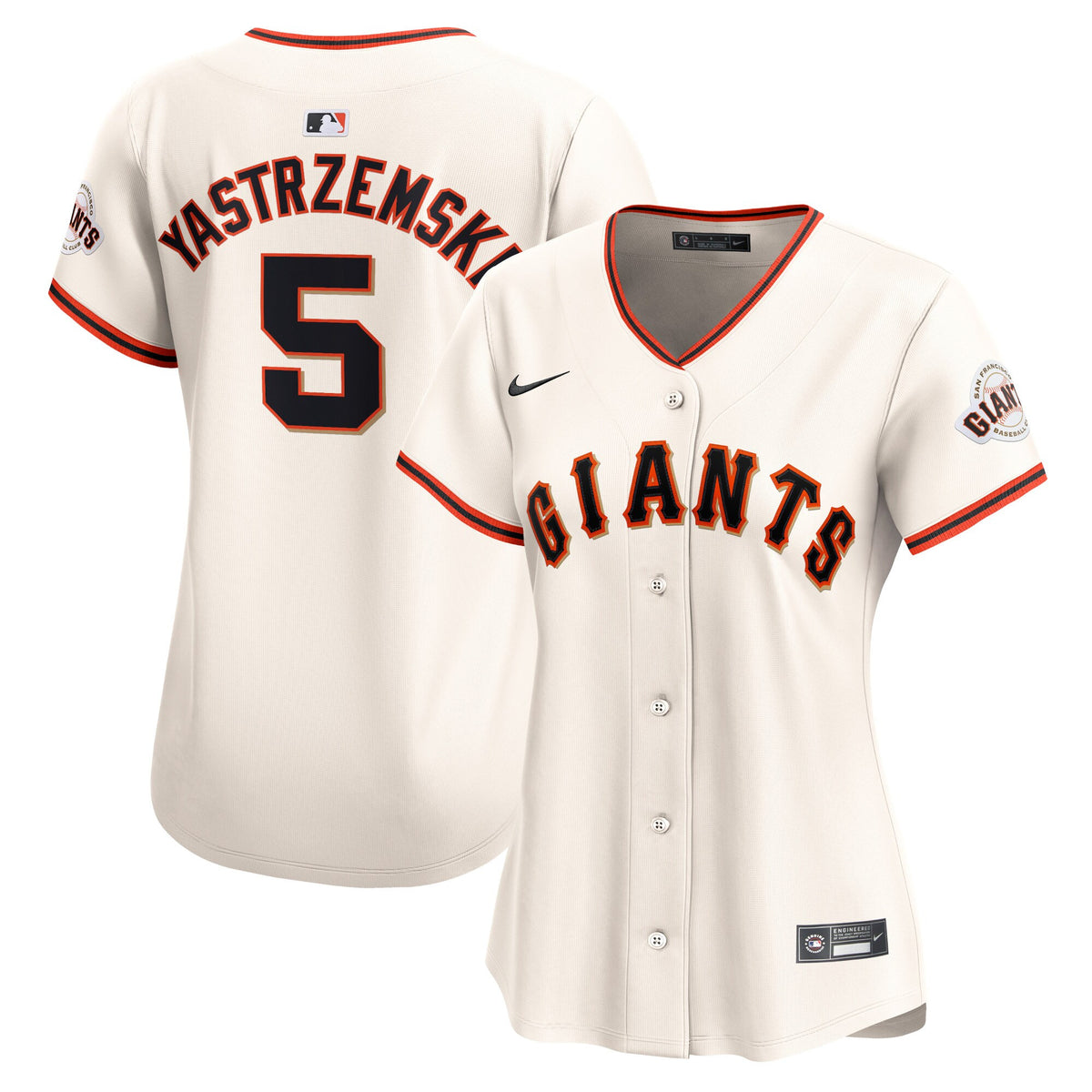 Mike Yastrzemski San Francisco Giants cream Limited jersey