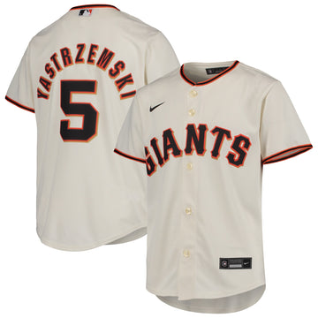 Mike Yastrzemski San Francisco Giants cream Alternate jersey