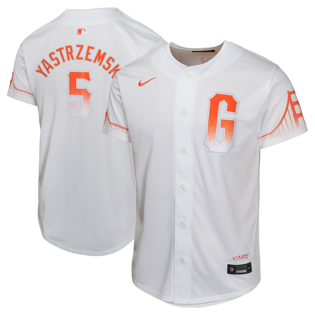 Mike Yastrzemski San Francisco Giants white City Connect jersey