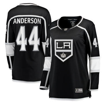Mikey Anderson Los Angeles Kings black Home jersey